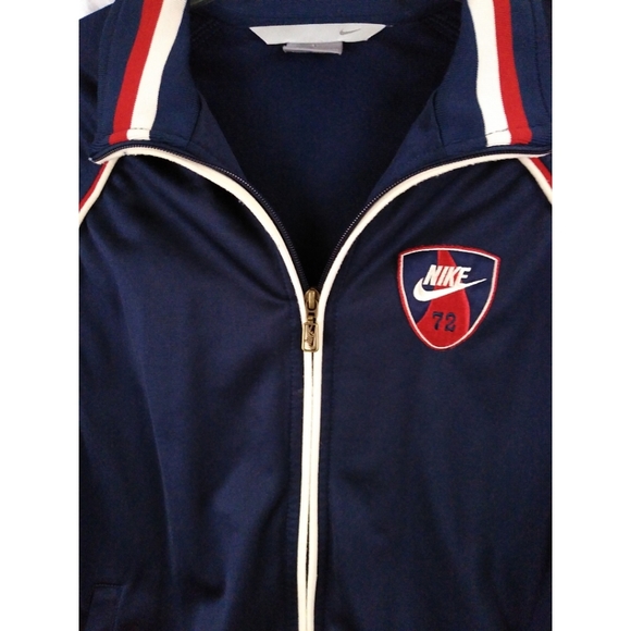 Nike Jackets & Blazers - Vintage Retro Nike 72 Spellout Track Jacket XL